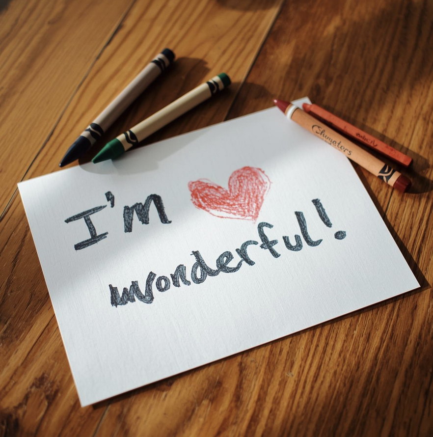 drawing of affirmation